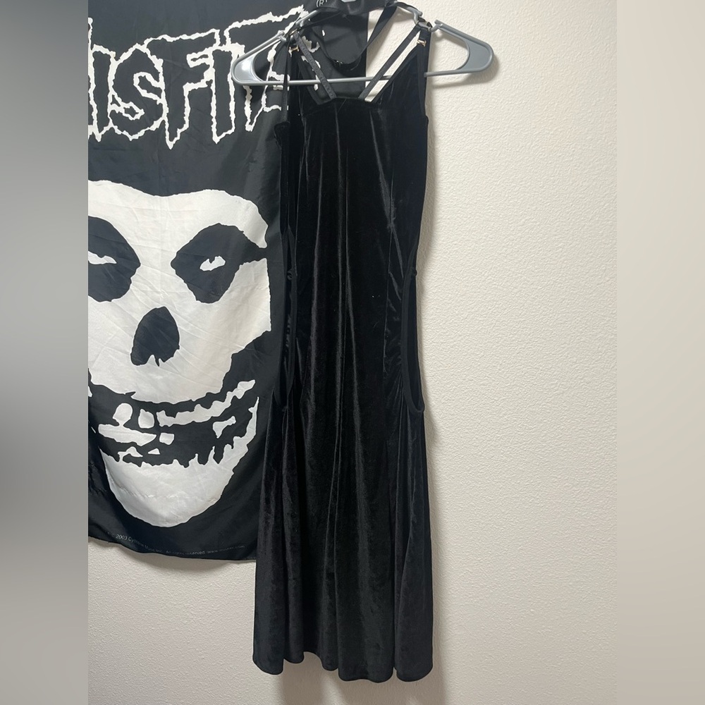 NWT Velvet Cutout Dress